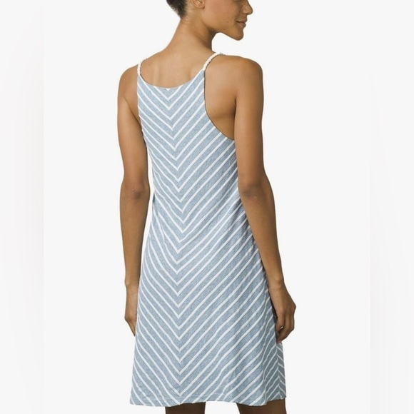 PRANA Women's Seacoast Dress Size Small in Blue - Picture 2 of 12